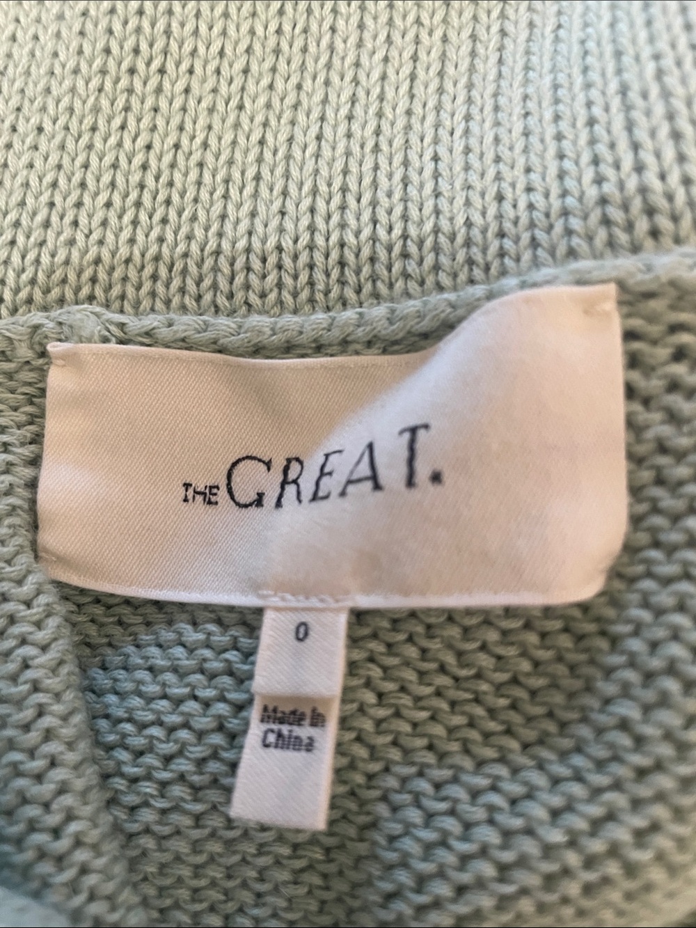 THE GREAT The Scholar Cardigan with Crochet Stripes - NWOT - Picture 6 of 11